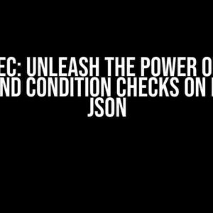 JOLT Spec: Unleash the Power of Group By ID and Condition Checks on Nested JSON